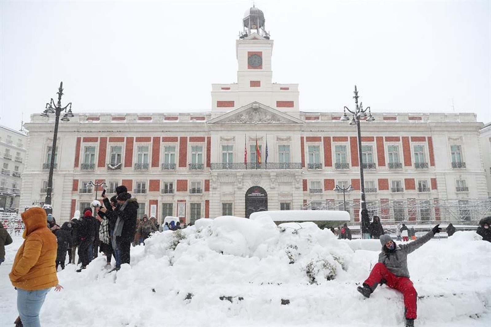 Nevada histórica en Madrid