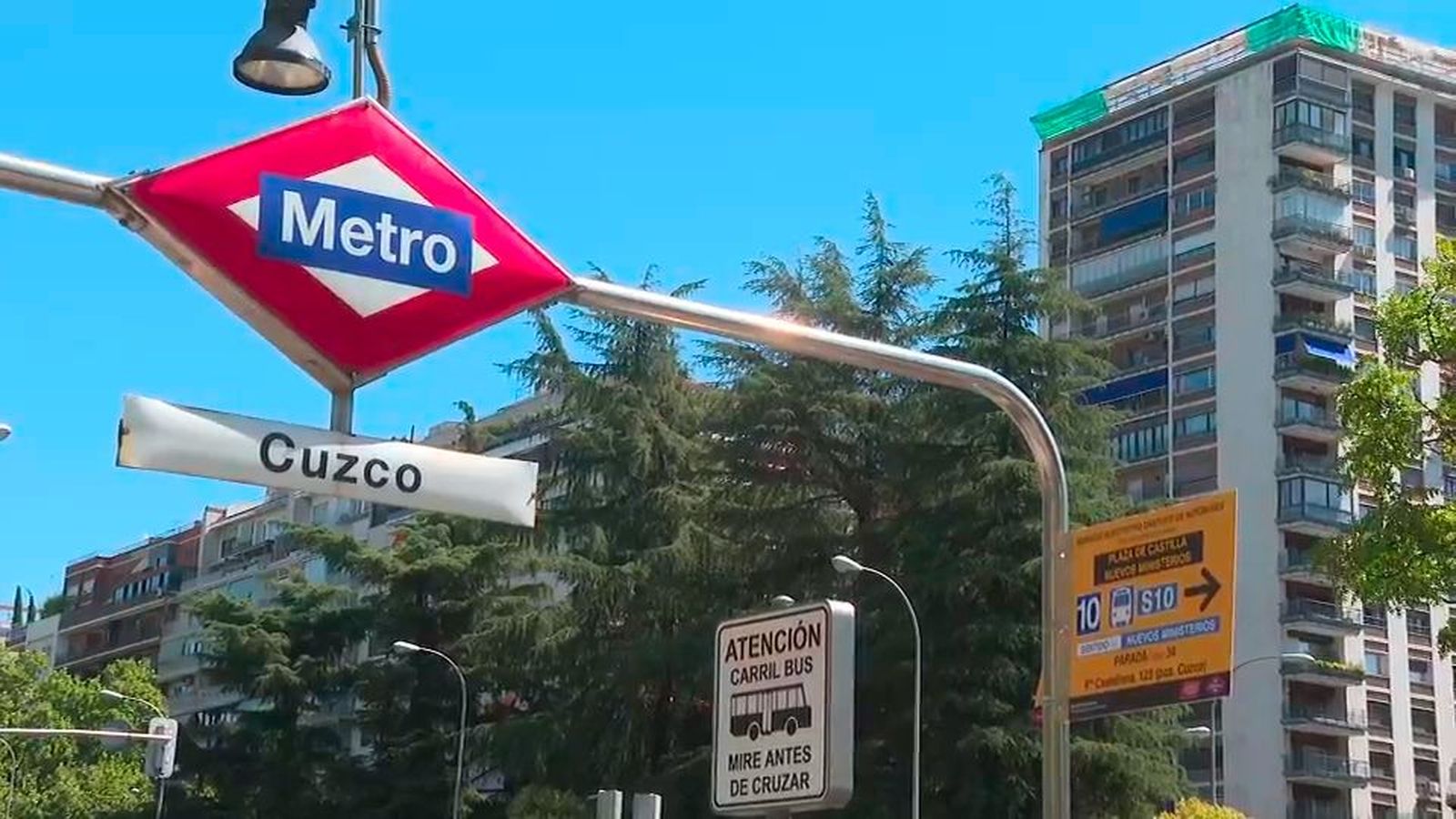 La Línea 10 de Metro reabre el tramo entre Plaza de Castilla y Cuzco: así quedan los cortes por las obras