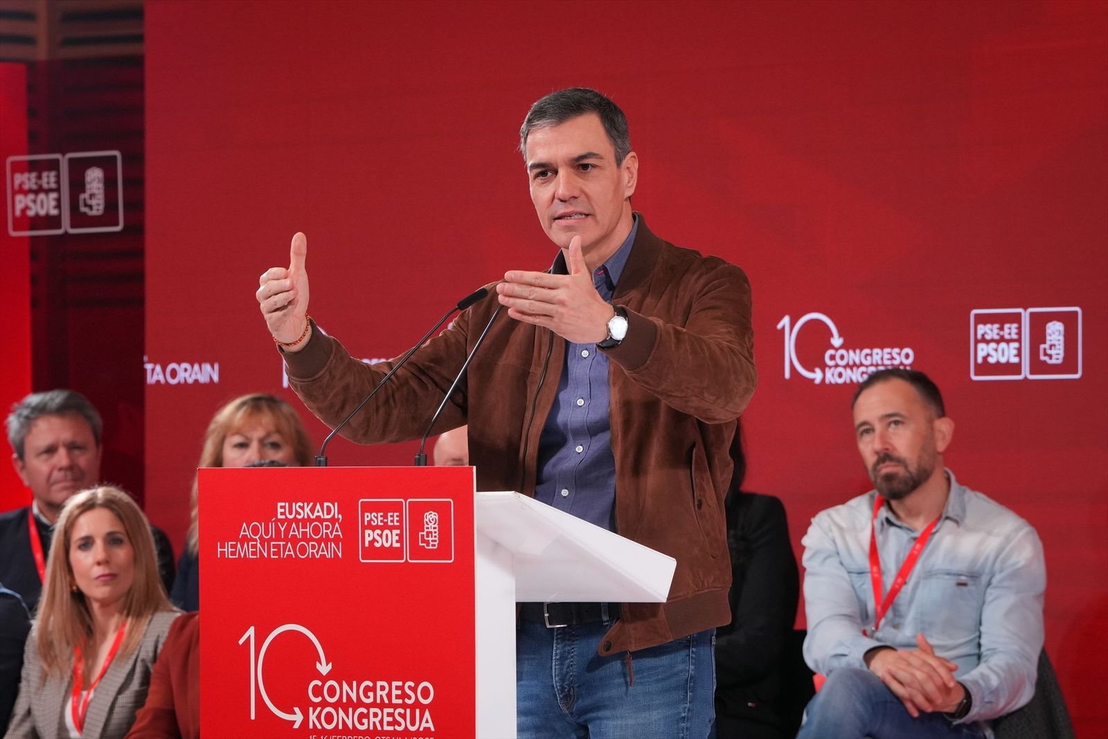 El líder del PSOE, Pedro Sánchez