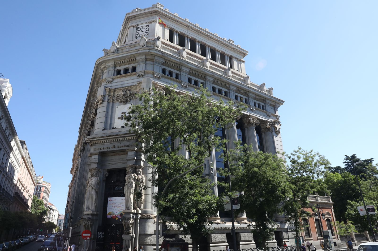 Fachada del edificio del Instituto Cervantes