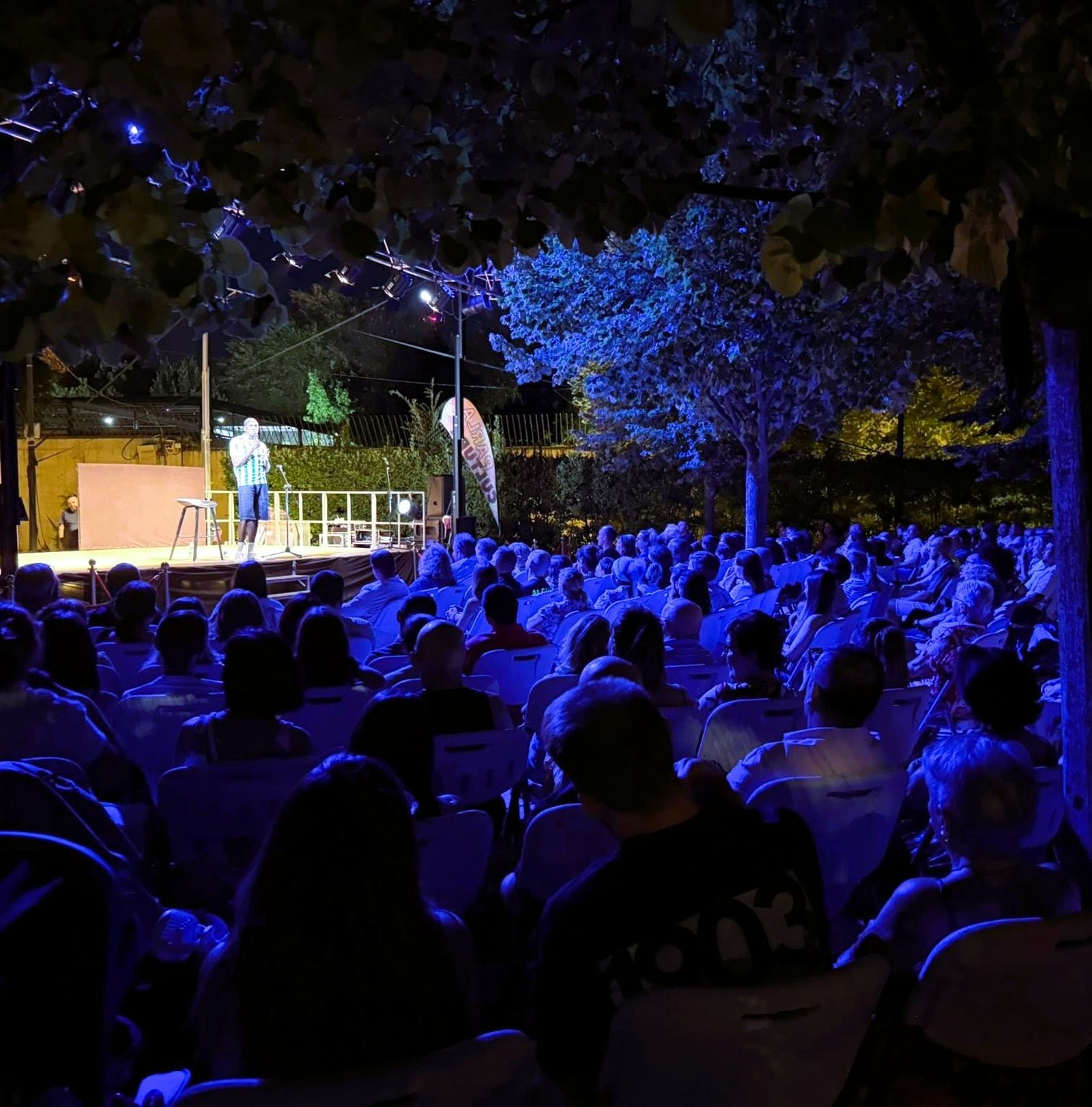 Una de las actuaciones en el Jardín Botánico de Parla
