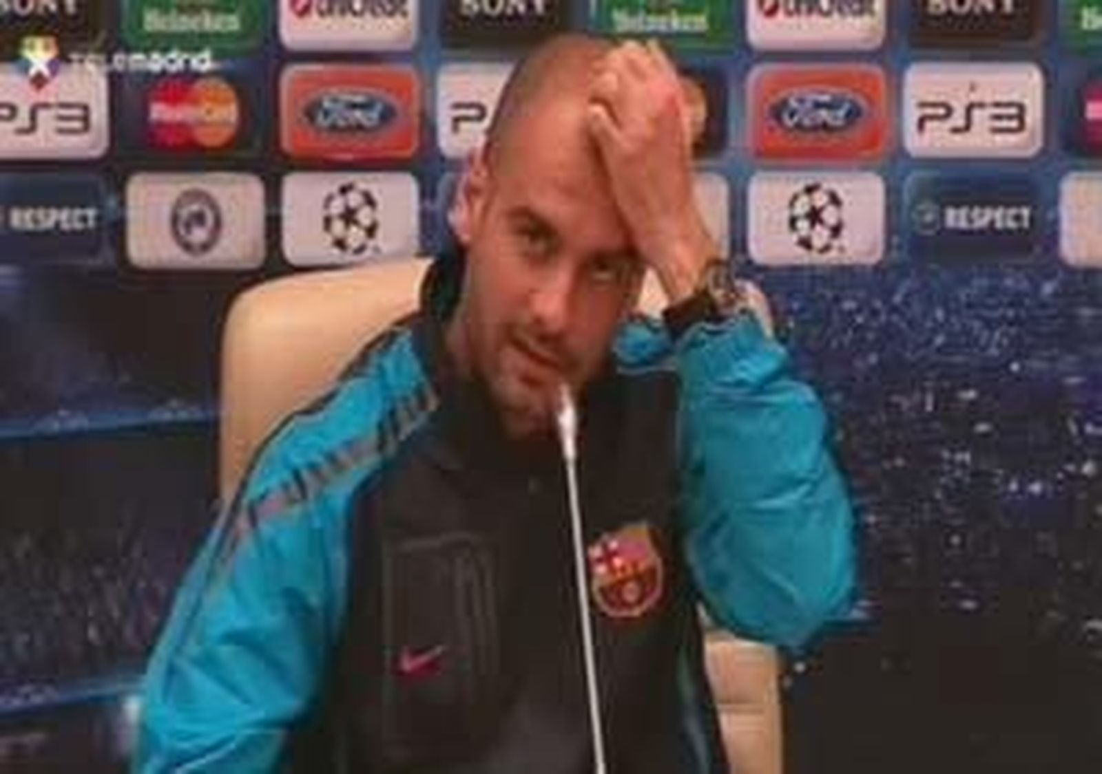 Guardiola sólo piensa en la final de la Champions