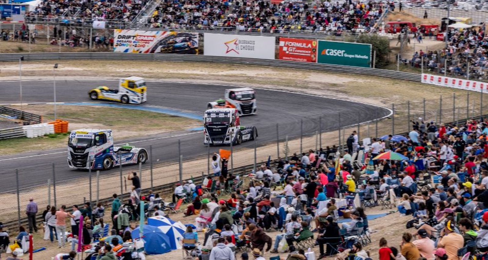 Los camiones 'rugen' en el Circuito del Jarama ante 25.000 espectadores