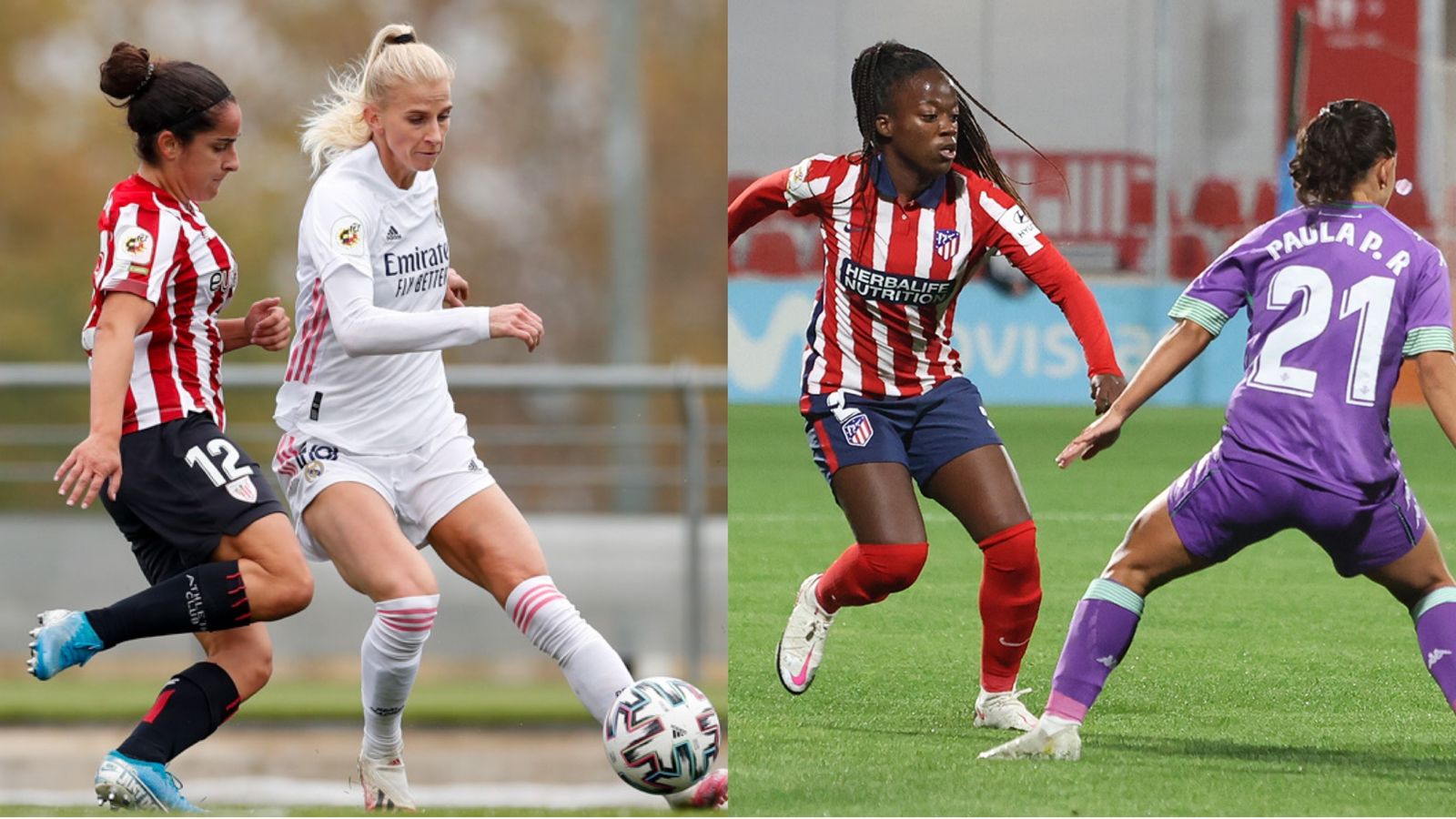 Real Madrid-Athletic y  Atlético de Madrid-Betis