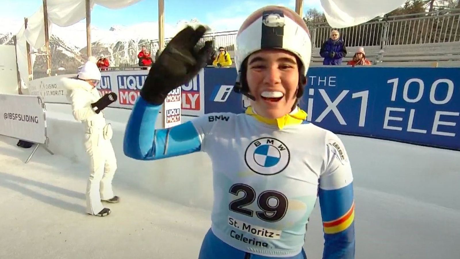 Histórica participación de Ana Torres-Quevedo en su debut en el Mundial de Skeleton