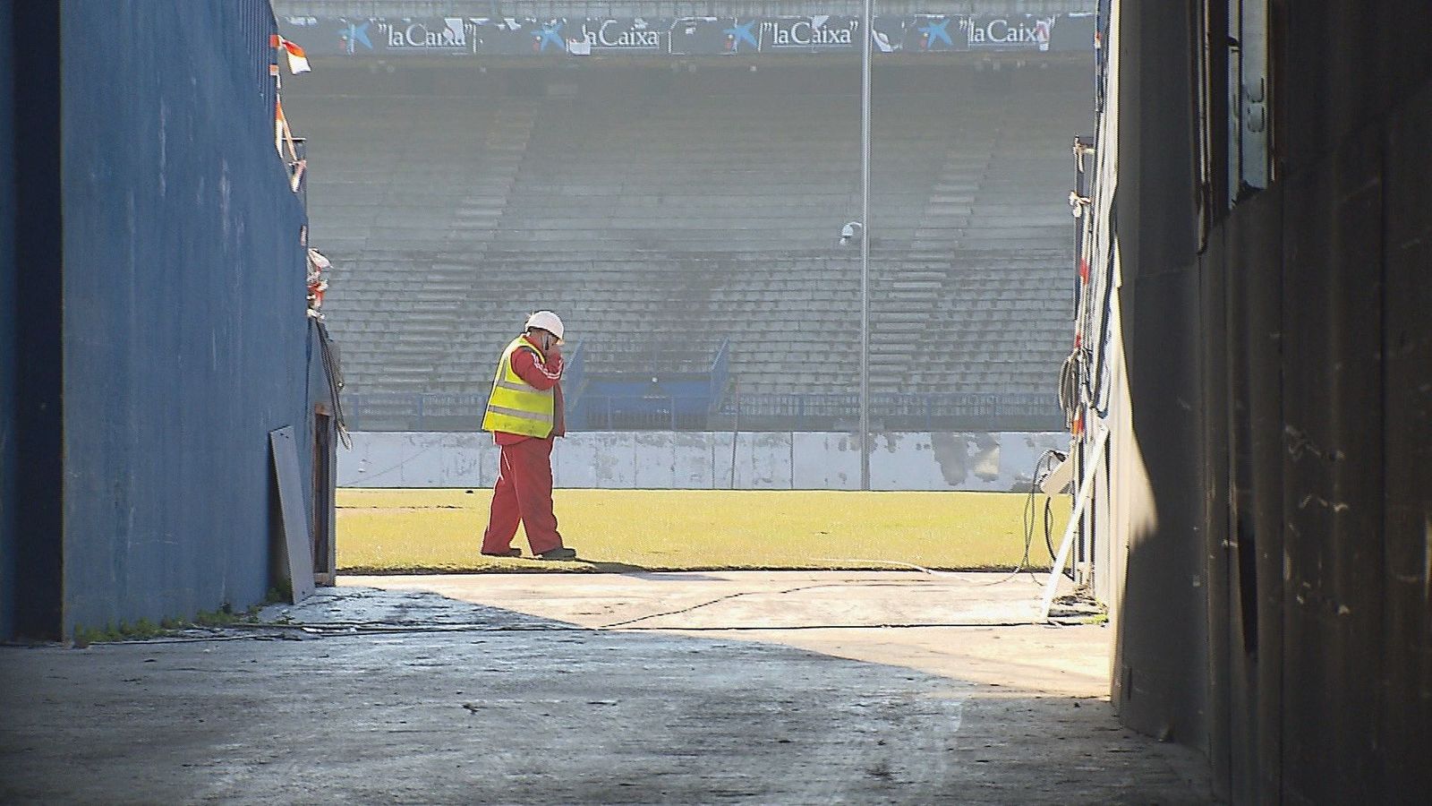 Comienza el derribo del Calderón