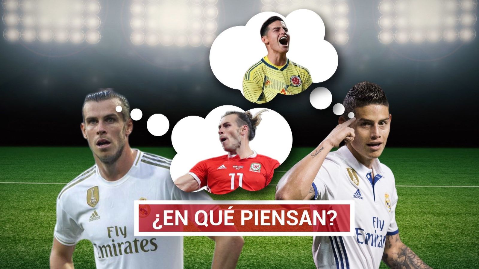 Zidane: "Bale y James no tienen lesión, pero no están disponibles"