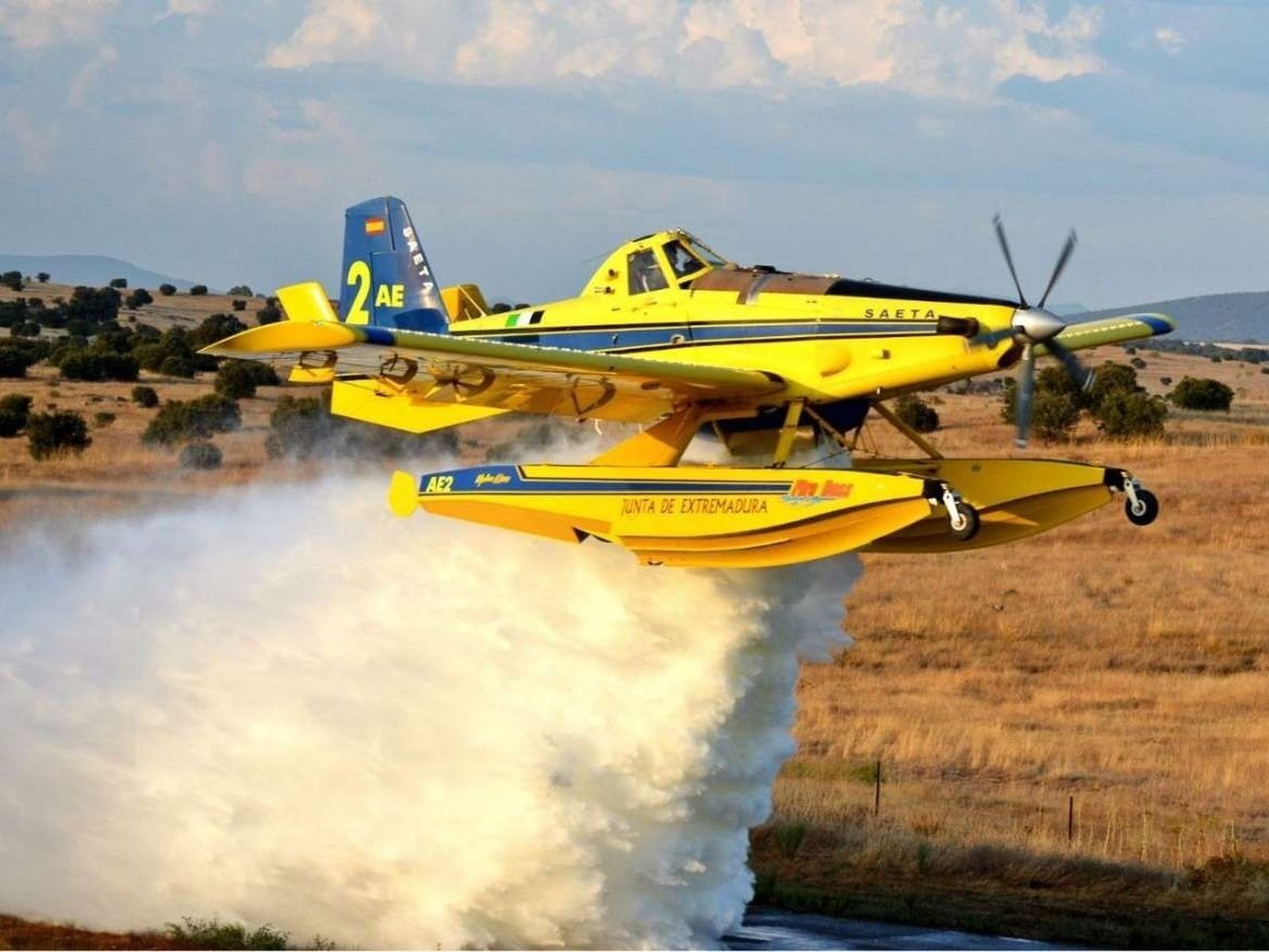España tendrá siete nuevos aviones anfibios contra incendios forestales desde 2027