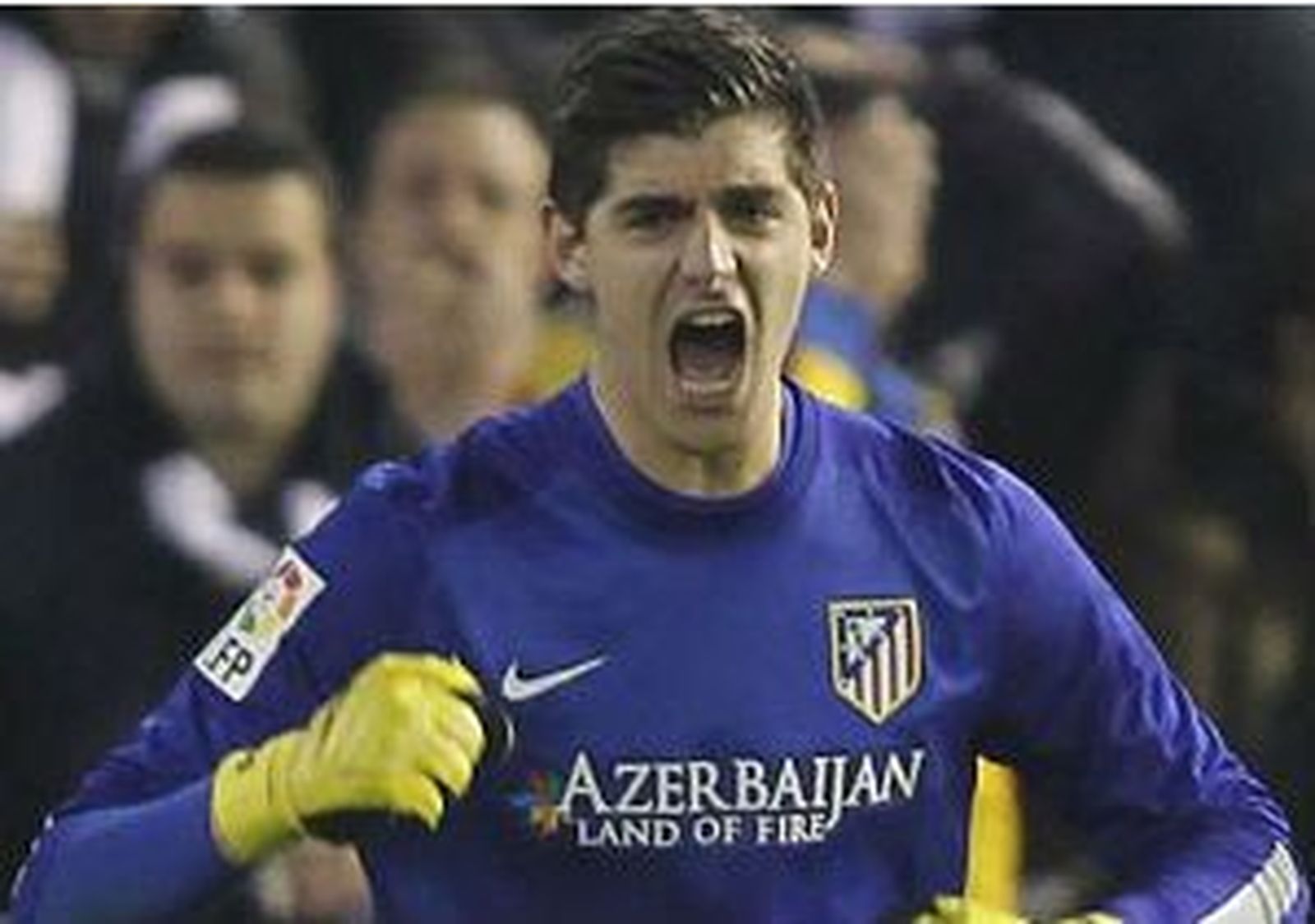 Courtois dice que la "primera final" del Atlético es ante el Valencia