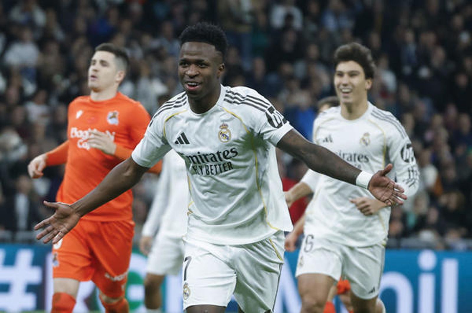 Vinicius ante la Real Sociedad