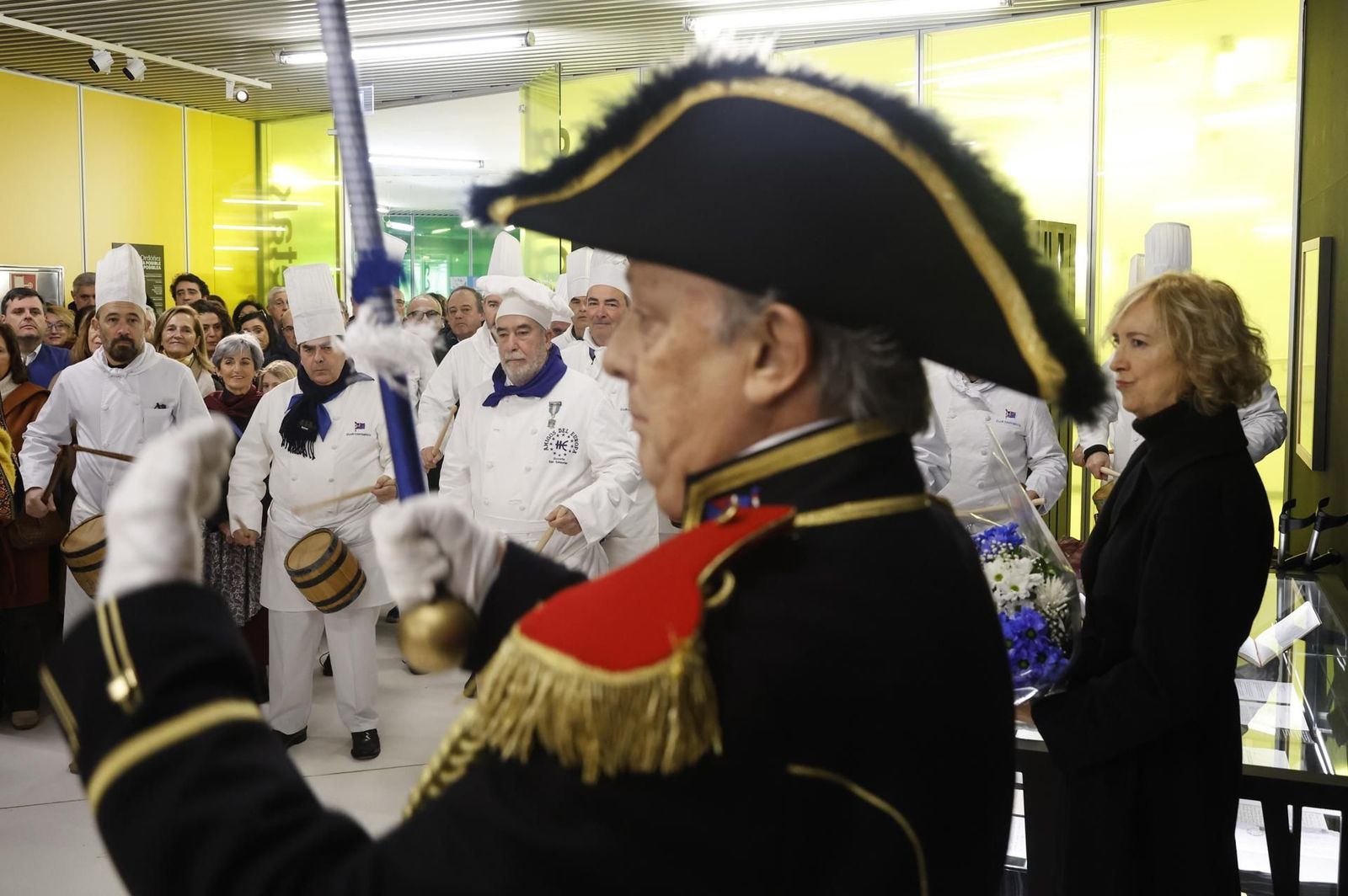 Tamborrada en San Sebastián en recuerdo de Gregorio Ordoñez