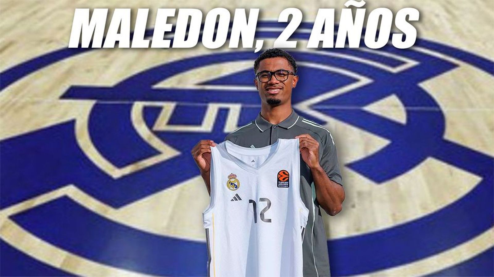 Maledón firma dos años con el Real Madrid