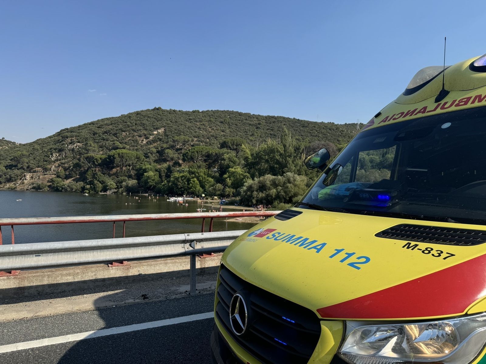 Muere el niño que sufrió un ahogamiento en  San Martín de Valdeiglesias