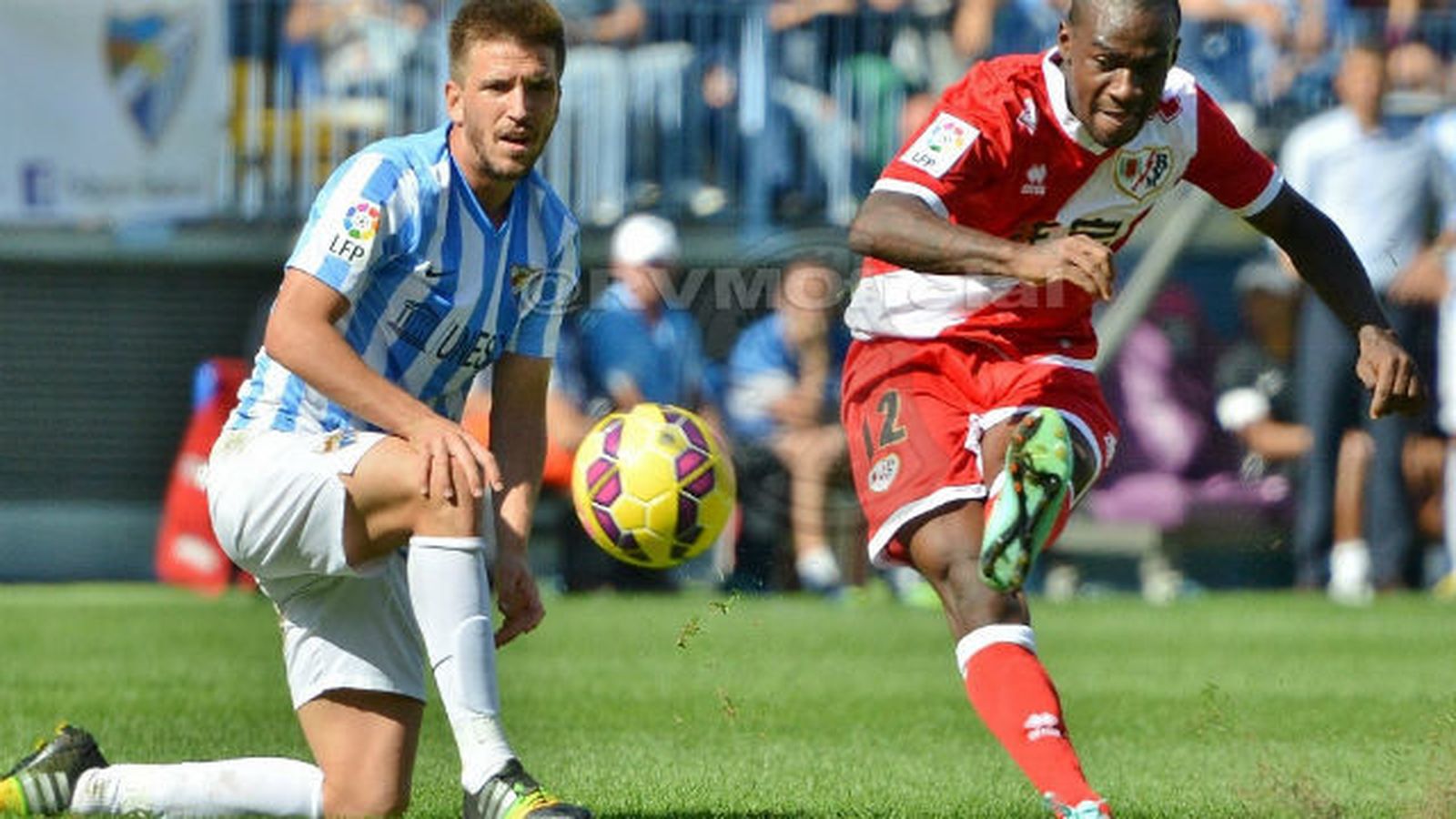 El Rayo Vallecano ante el Málaga