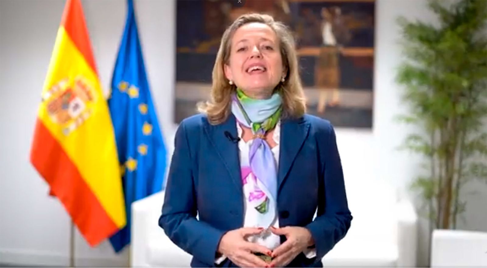 Nadia Calviño agradece ser elegida para presidir Comité Monetario del FMI