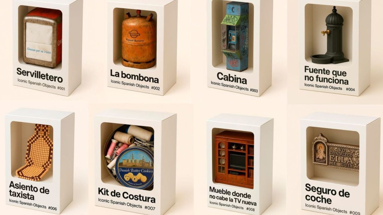 Objetos icónicos españoles