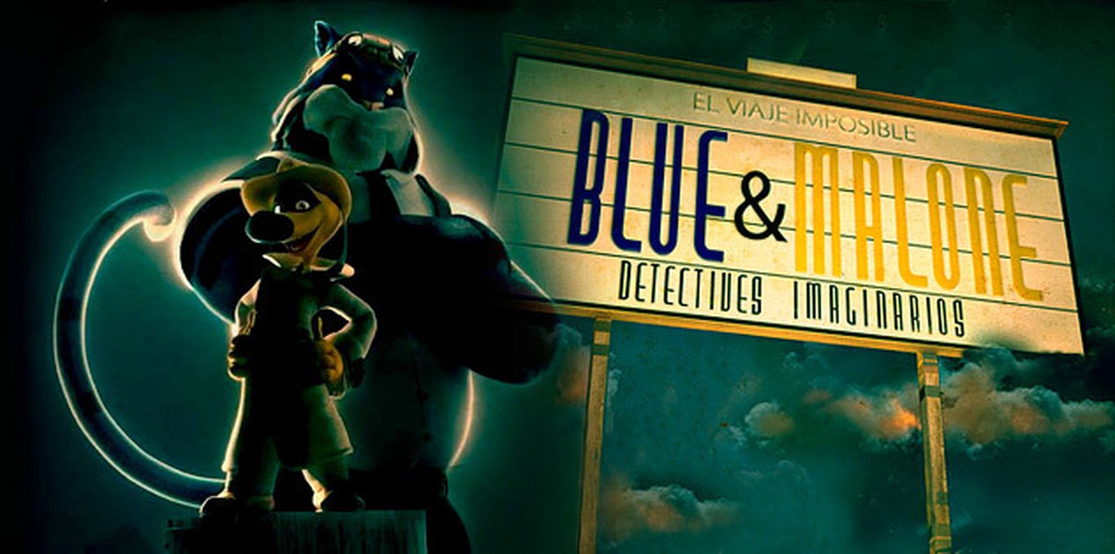 Blue y Malone, detectives imaginarios