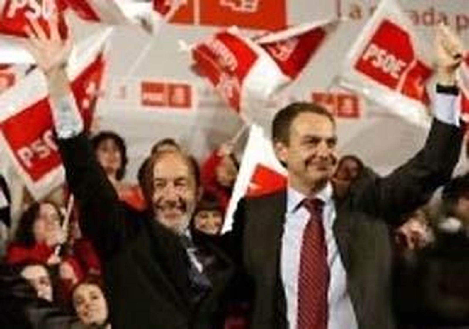 Zapatero participará en diez mítines frente a los 14  de Rubalcaba y los 13 de Chacón