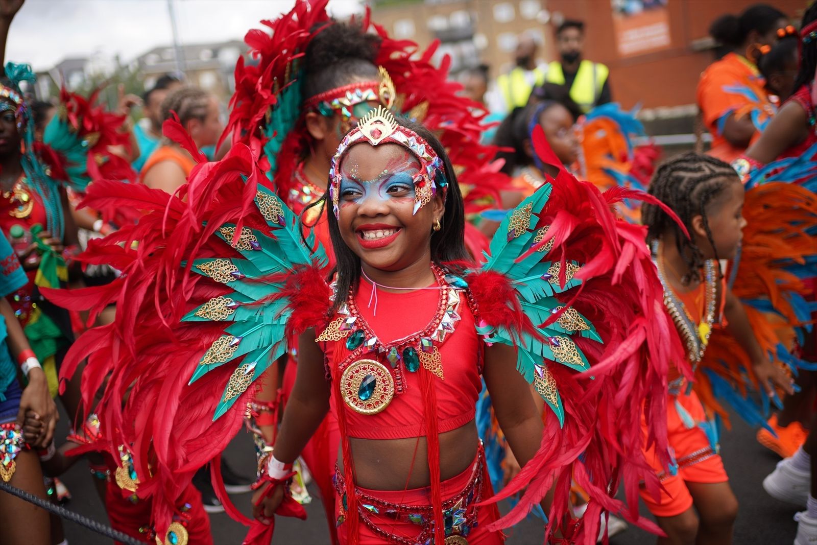 'Día de los niños' en el carnaval de Notting Hill