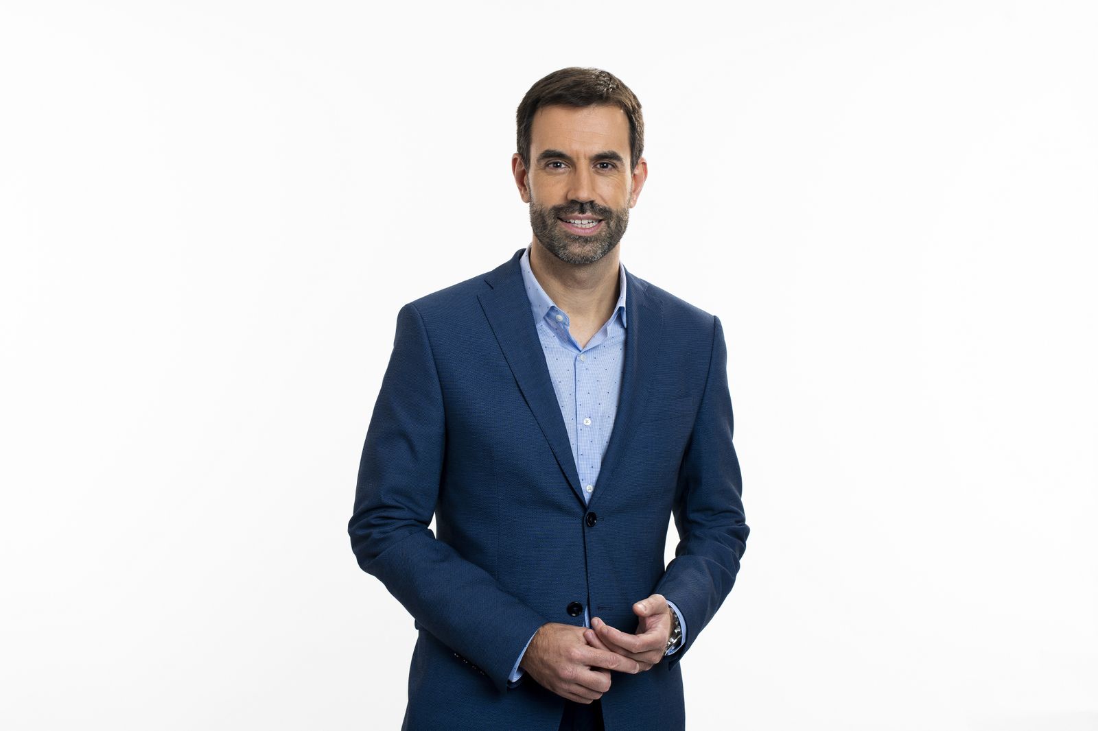 Miguel Ondarreta, presentador de '120 Minutos'.