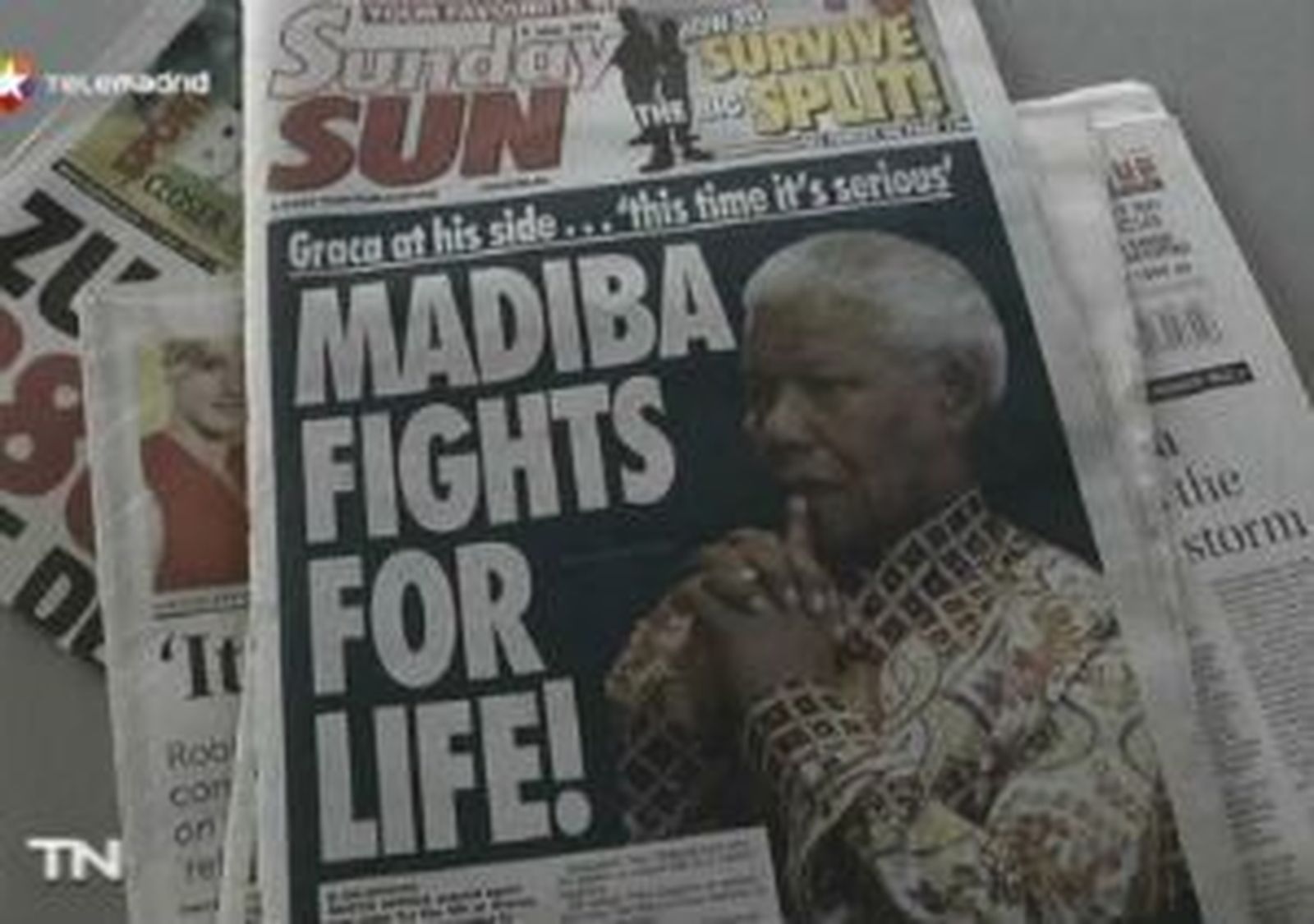 Silencio en Sudáfrica sobre la salud de Mandela, que sigue hospitalizado