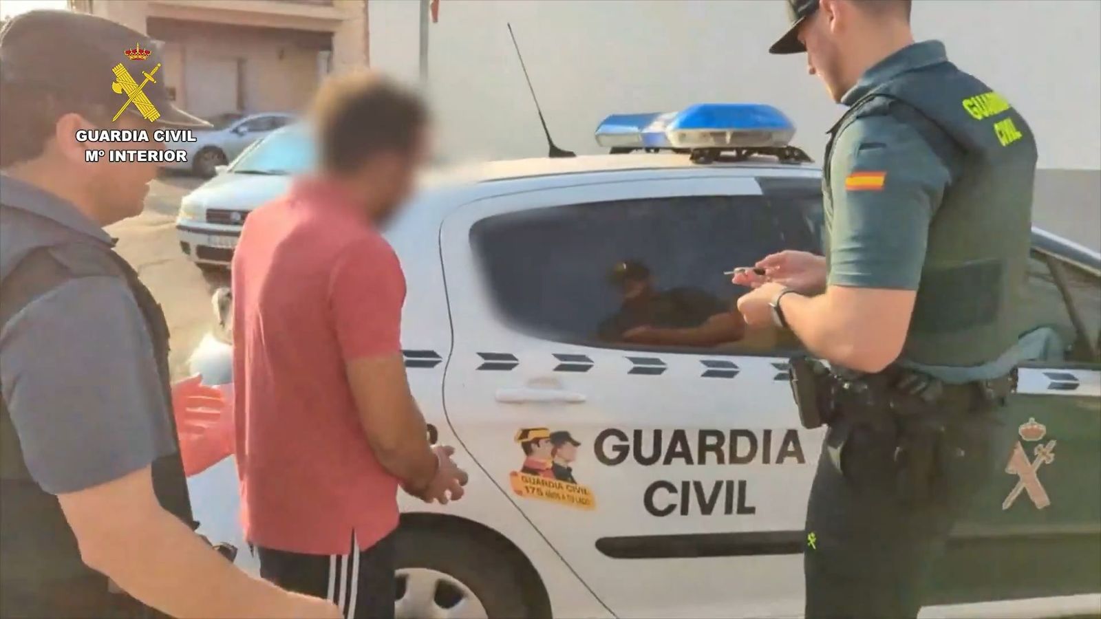 Detenidos dos ladrones de cable de cobre.