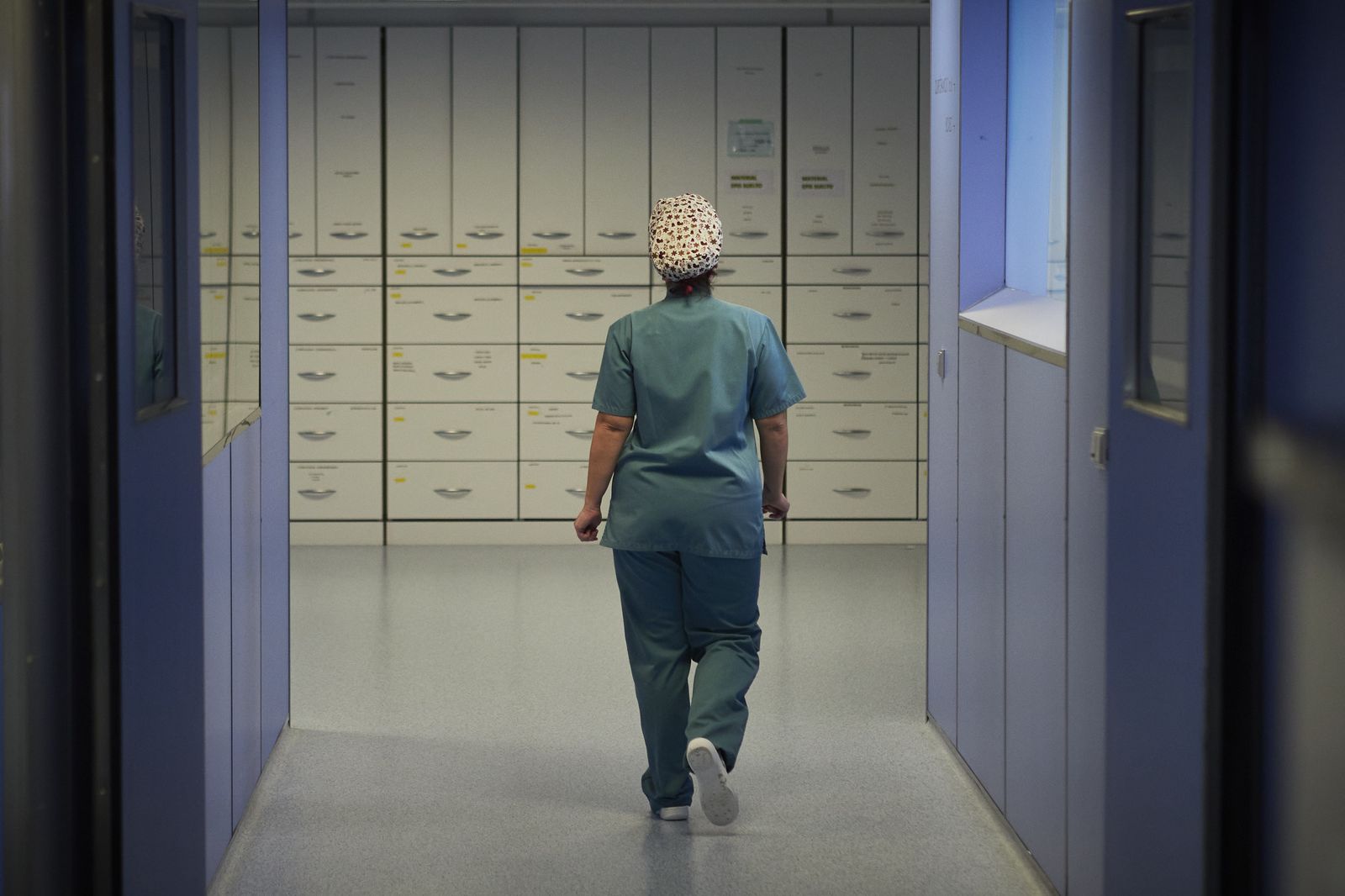 Una sanitaria