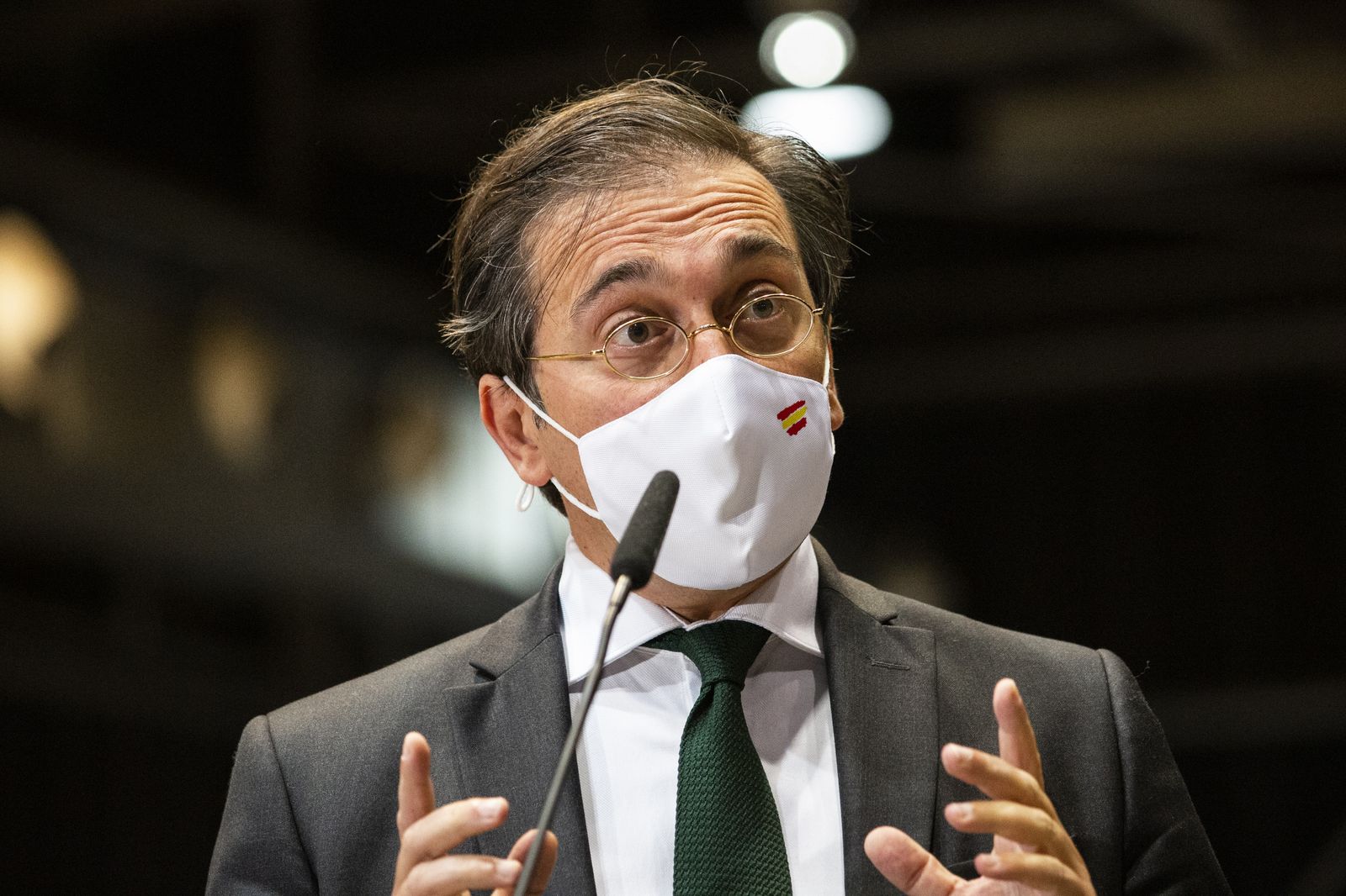 El ministro de Asuntos Exteriores, Unión Europea y Cooperación, José Manuel Albares