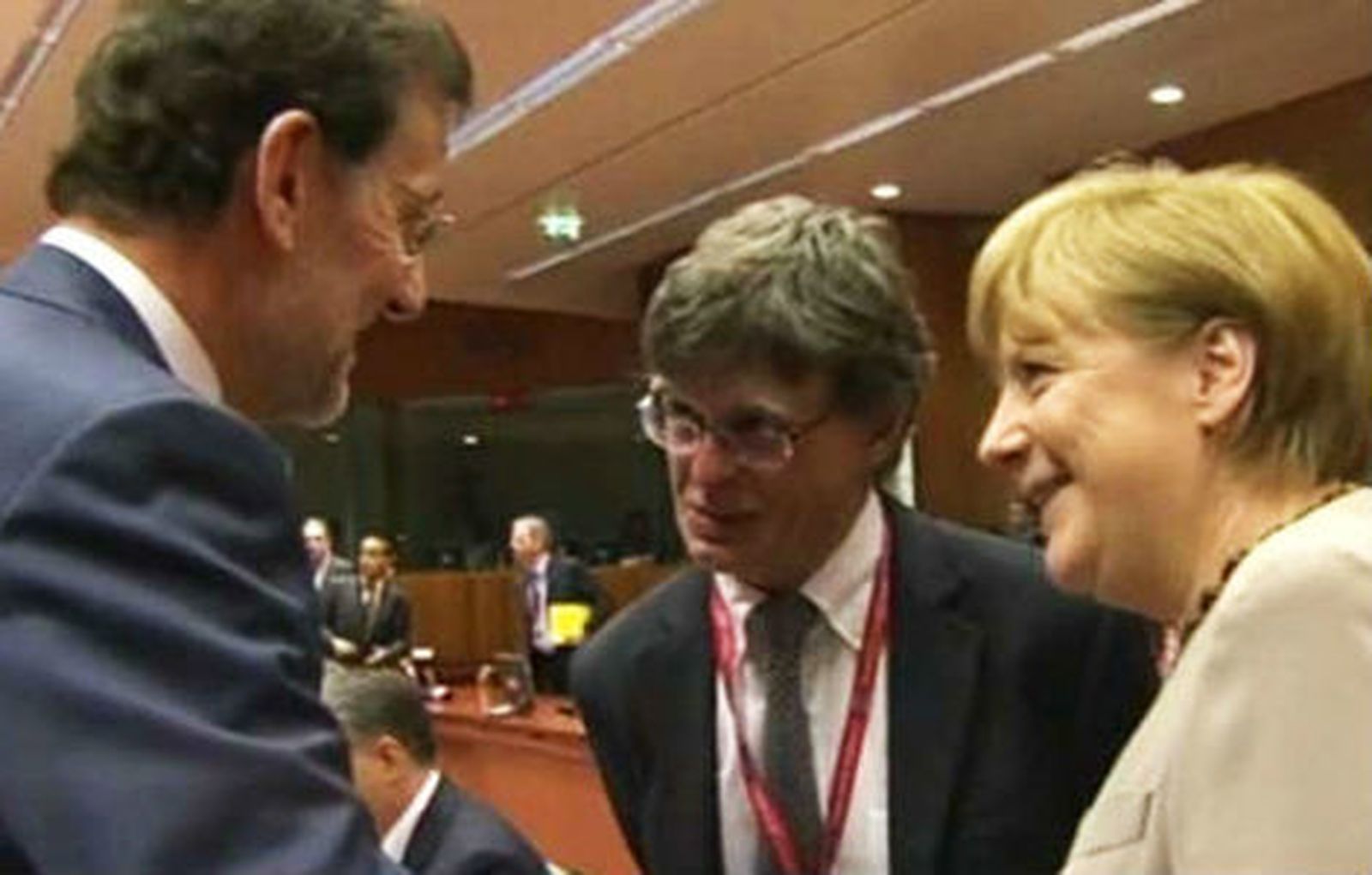 Rajoy y Merkel