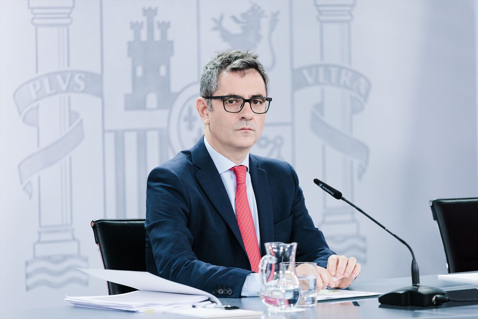 El ministro de la Presidencia, Relaciones con las Cortes y Justicia, Félix Bolaños