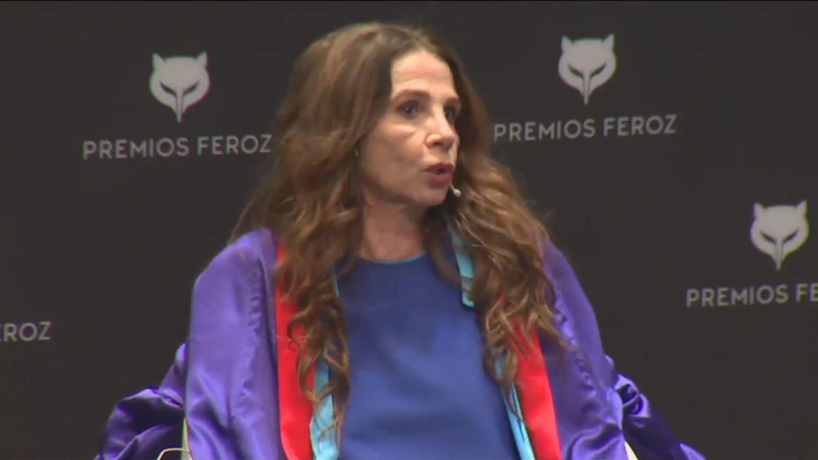 María Guerra, presidenta de los Premios Feroz: "Victoria Abril no va a hacer alfombra roja sin mascarilla"