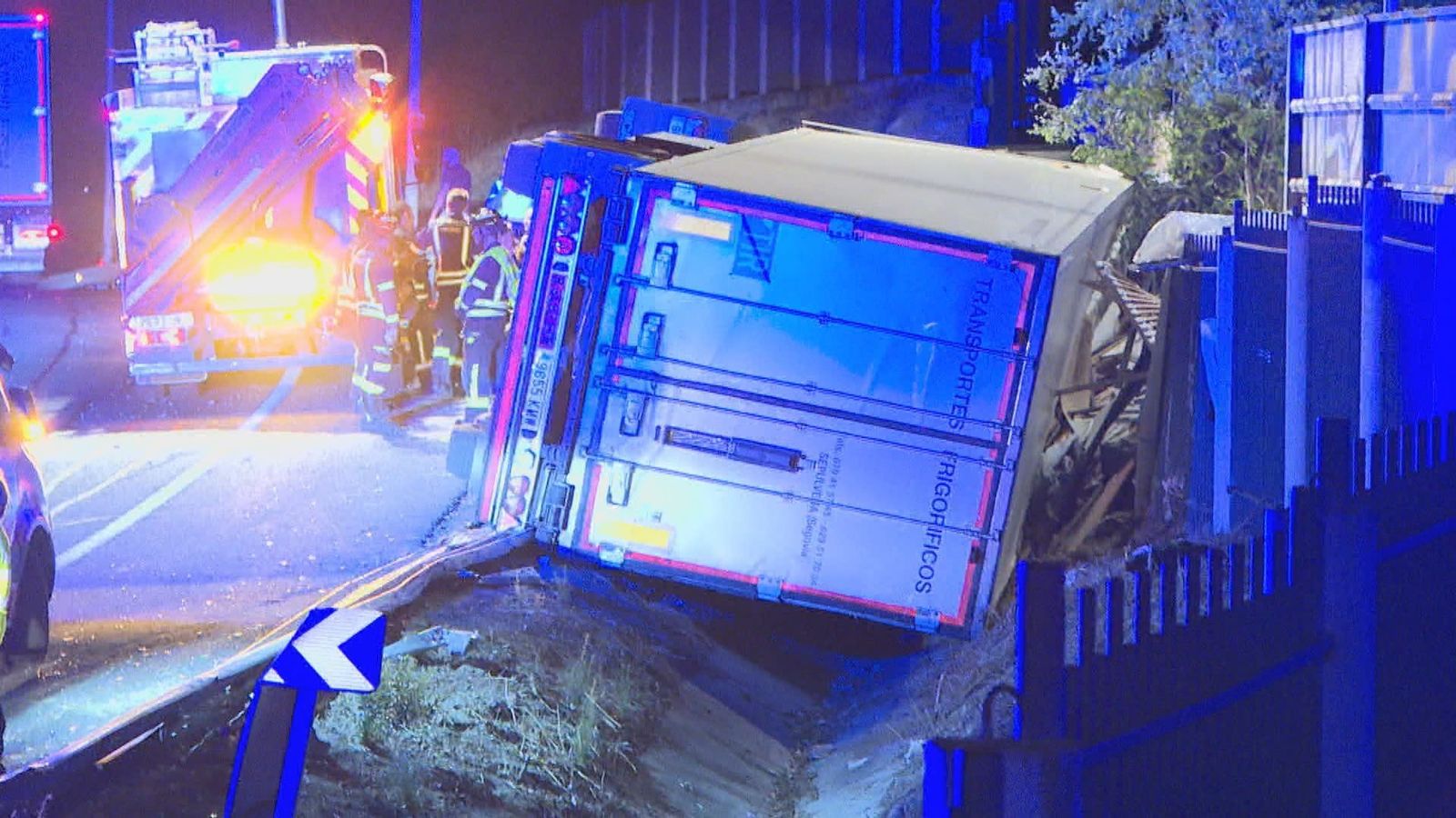 Accidente en la M-40