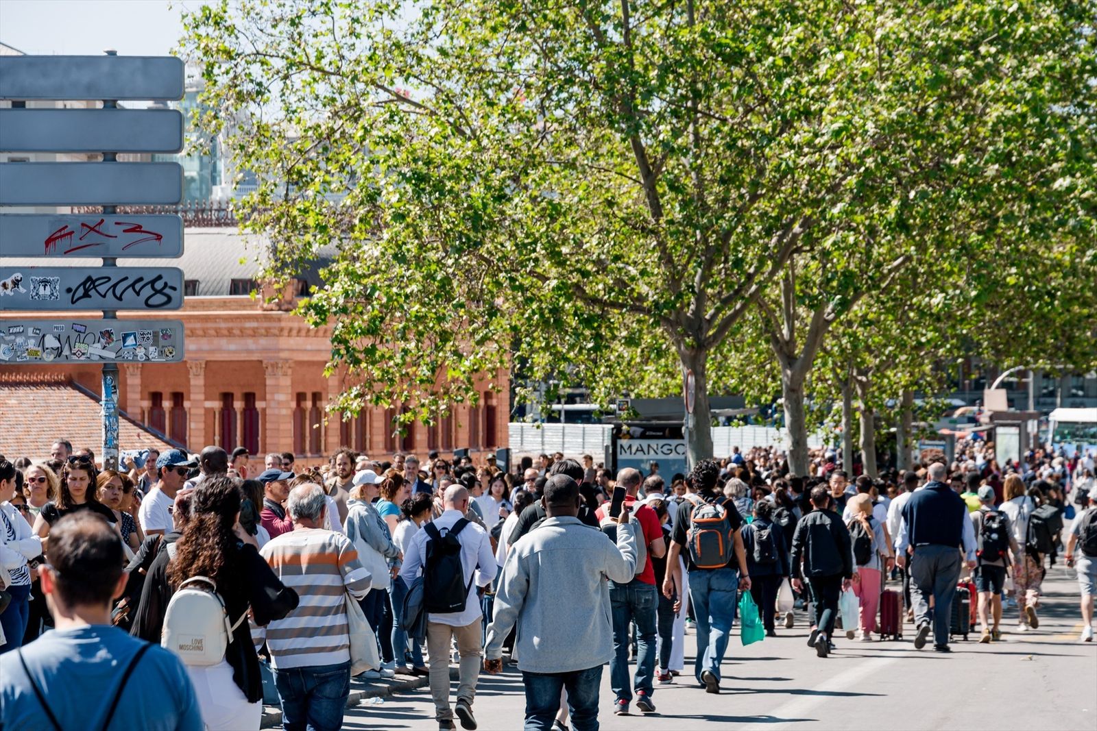 El gran apagón en Madrid