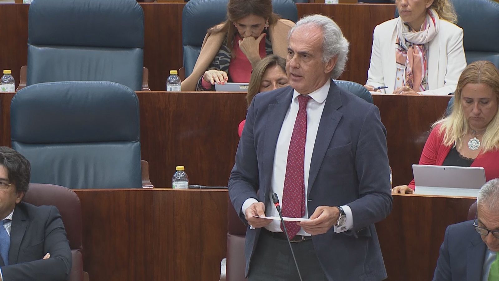 El consejero de Sanidad, Enrique Ruiz Escudero