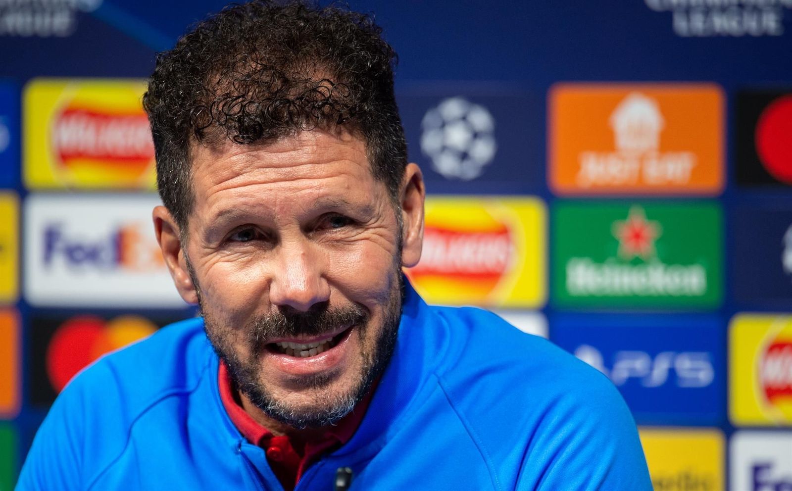 Simeone optimista ante el City: "Seguramente tiene mejores jugadores, pero va a ser un partido largo"