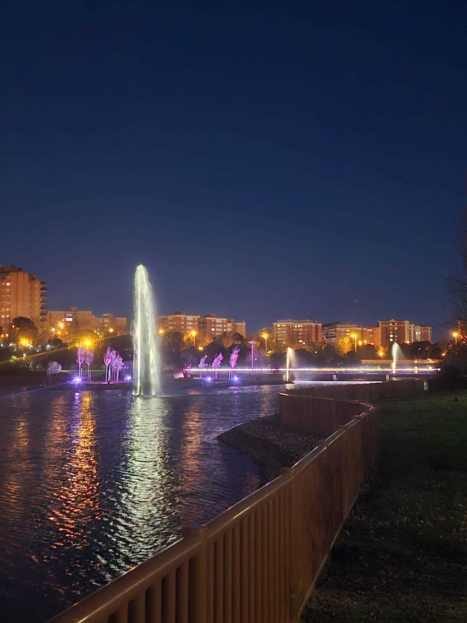 Lago de Loranca, en Fuenlabrada