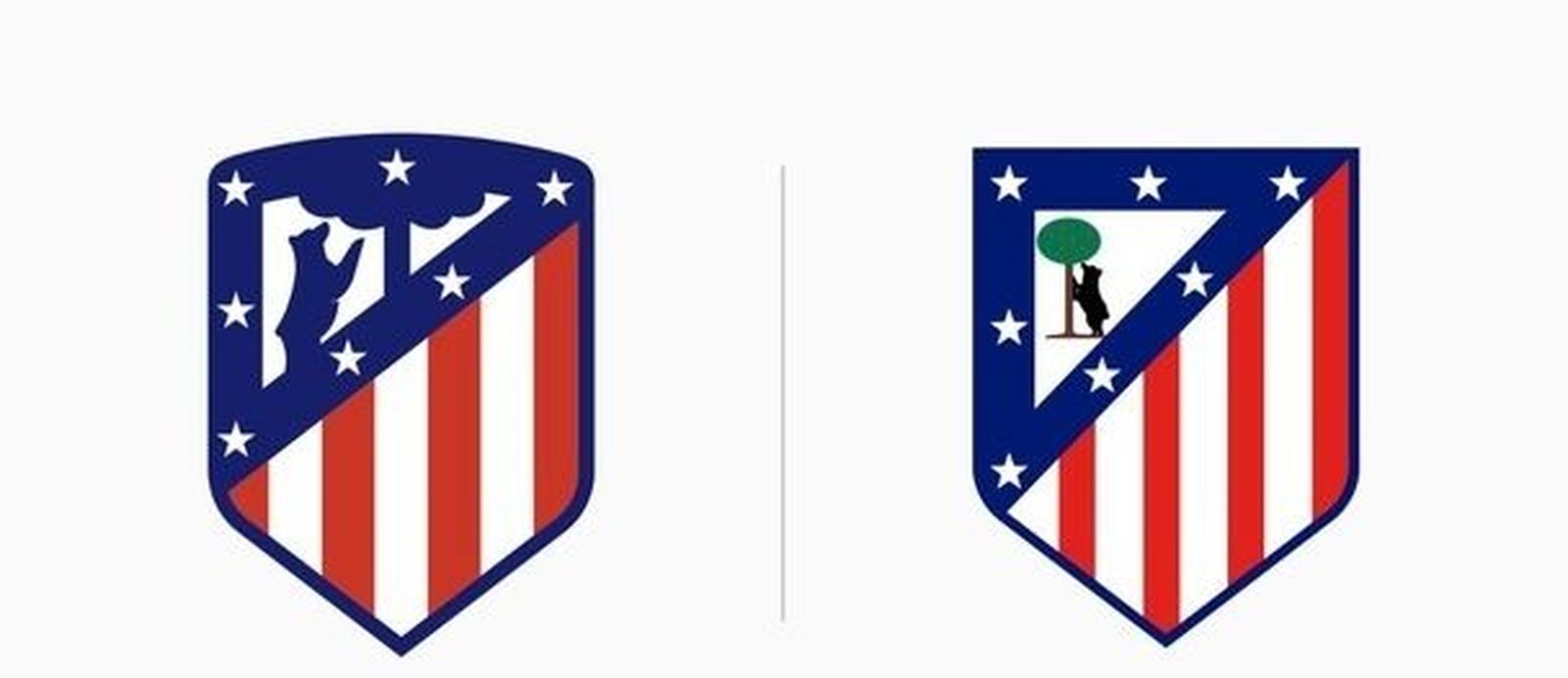 Escudos del Atlético de Madrid