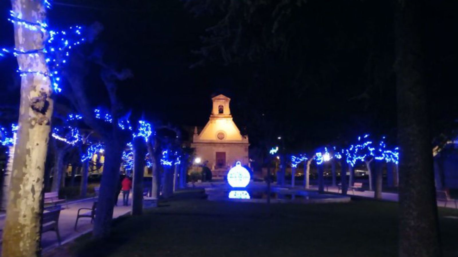 Iluminación navideña de Guadarrama
