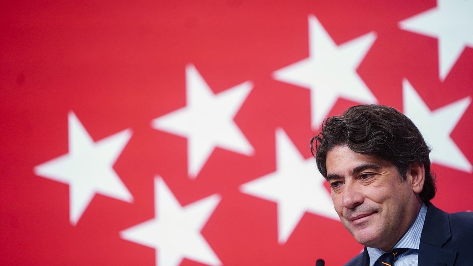 El consejero de Transportes de la Comunidad de Madrid, David Pérez