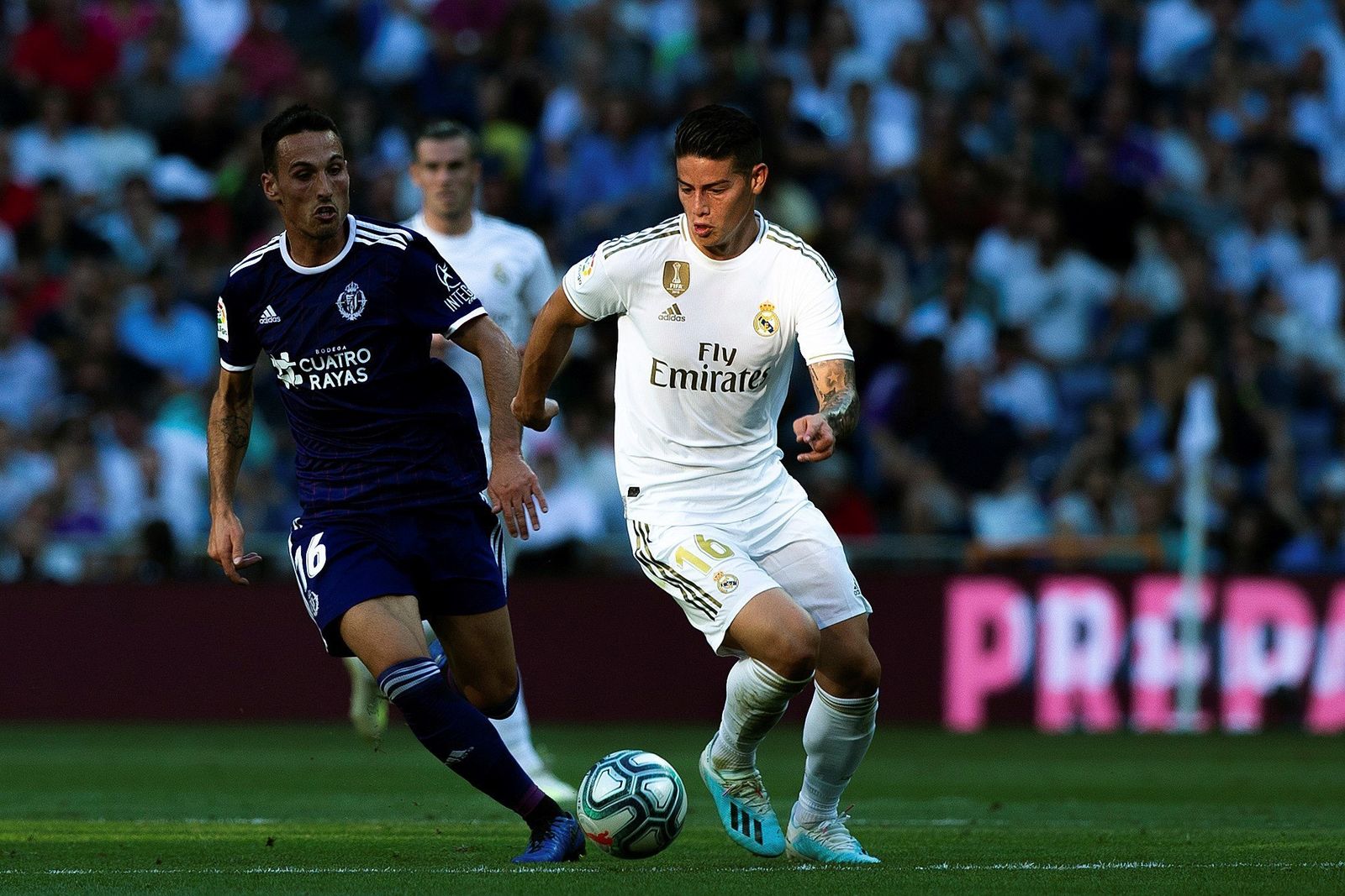 James Rodríguez contra el Valladolid