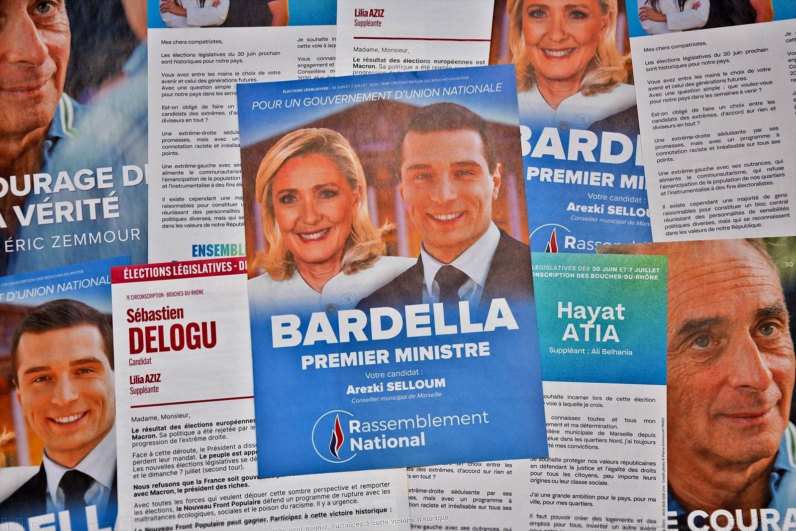 La extrema derecha en Francia sube en intención de voto al 37%