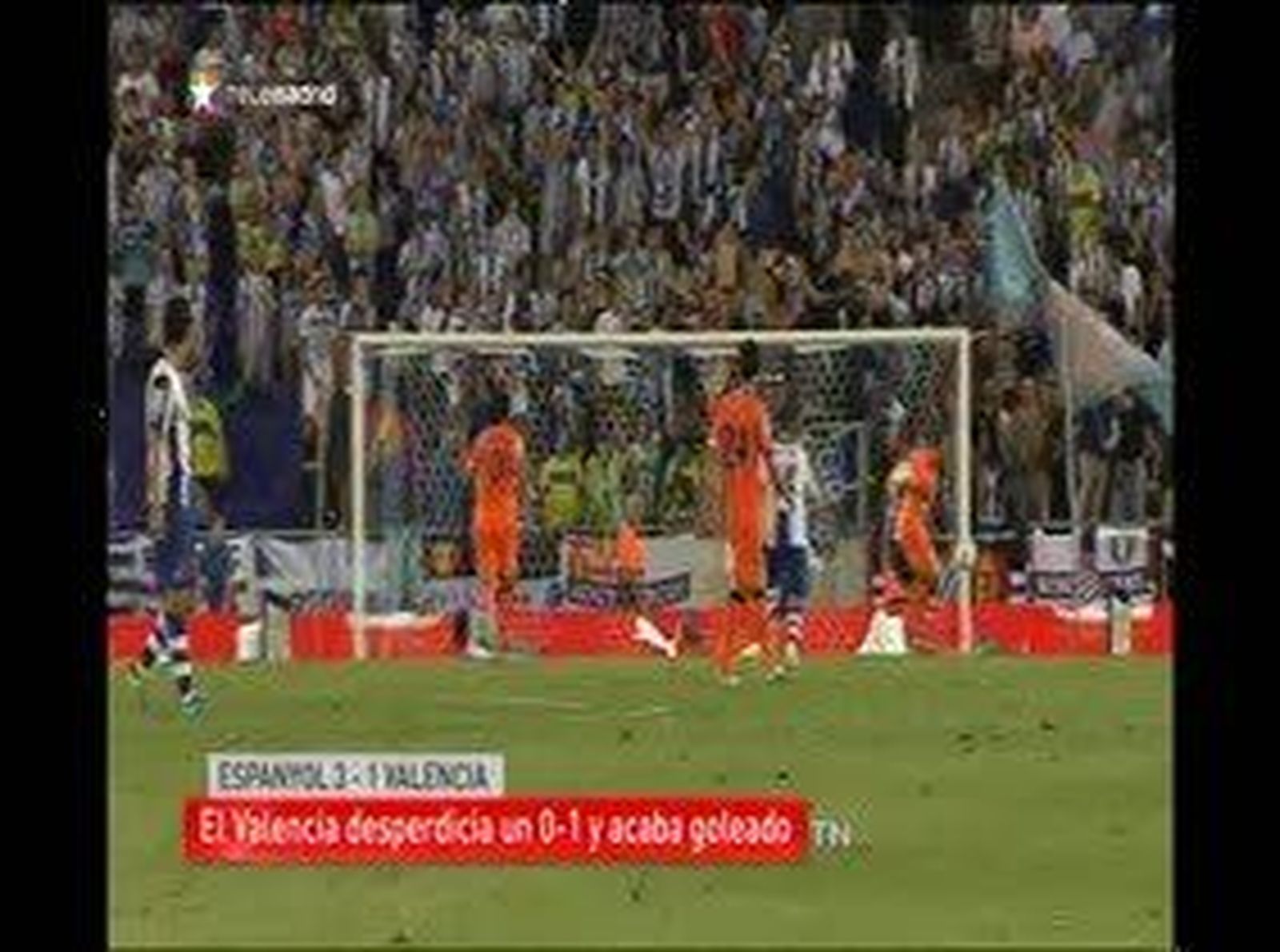 3-1. El Espanyol gana crédito en casa y desmonta al Valencia