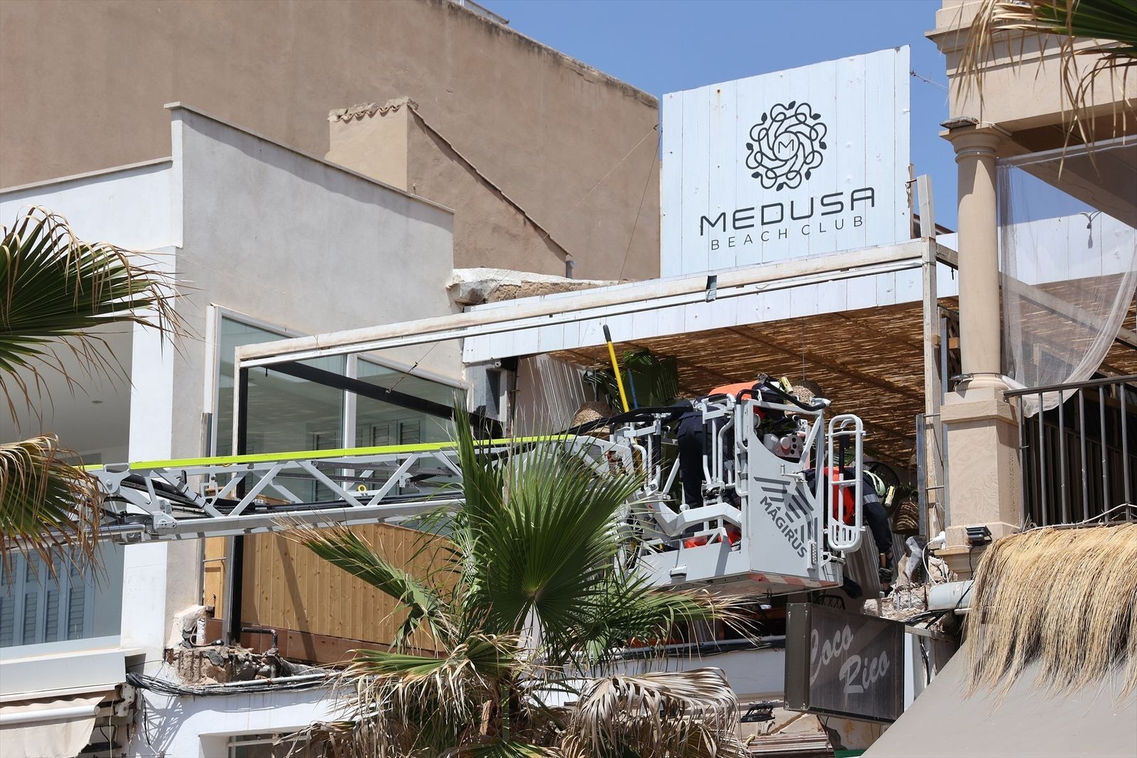 La terraza derrumbada en Palma no tenía licencia de actividad ni de ocupación