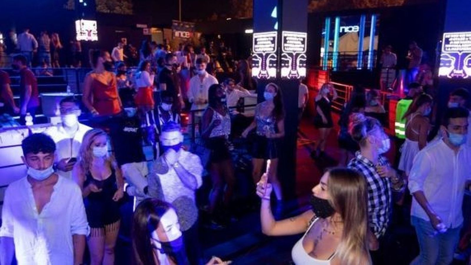 Interior de una discoteca