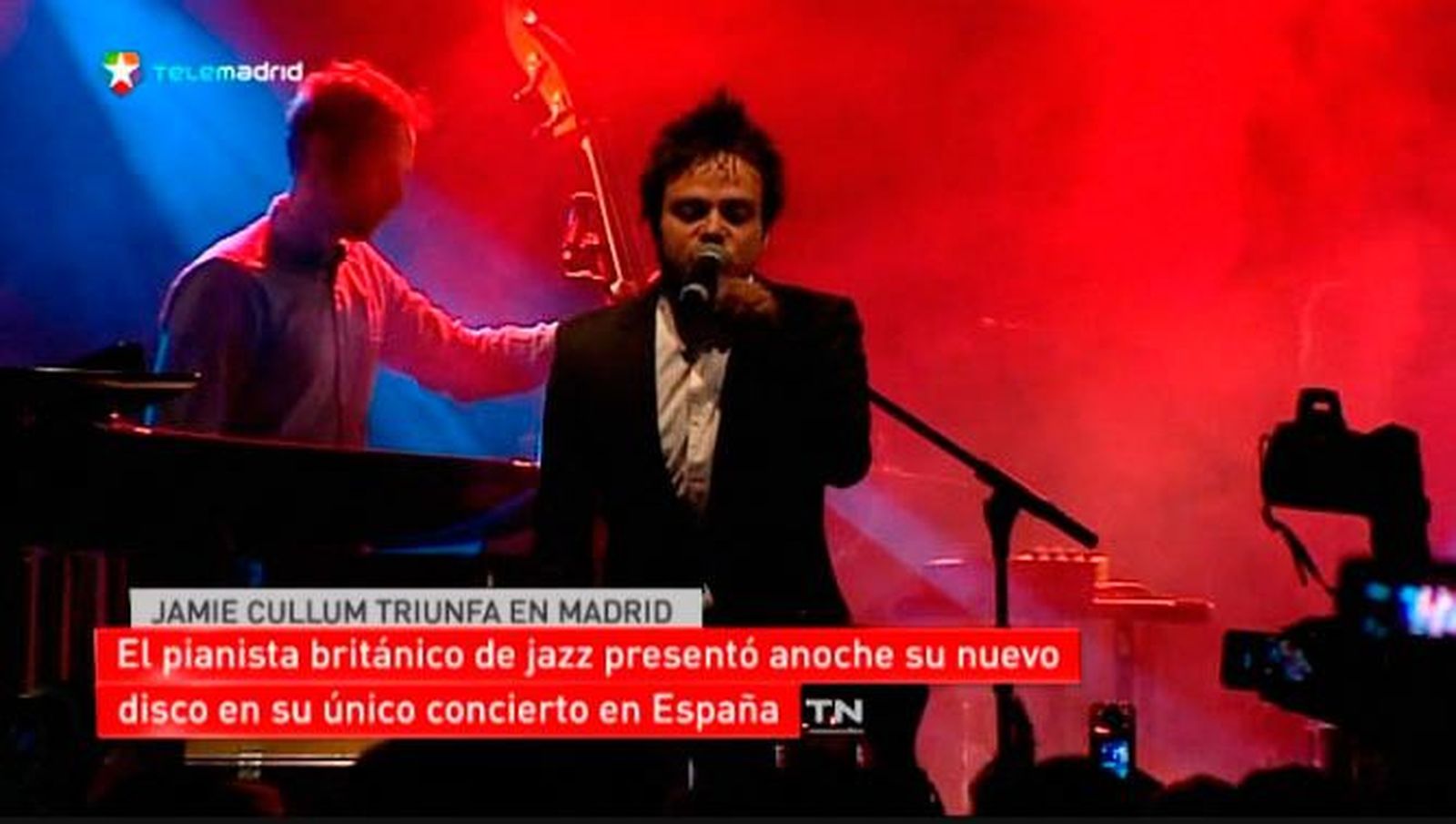 Jamie Cullum presenta en Madrid 'Momentum'