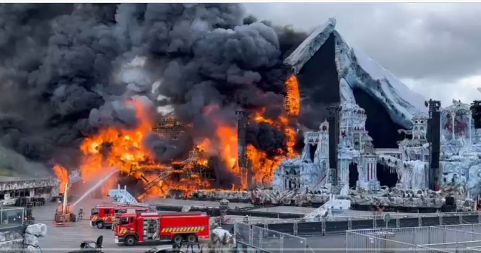 Incendio en Tomorrowland