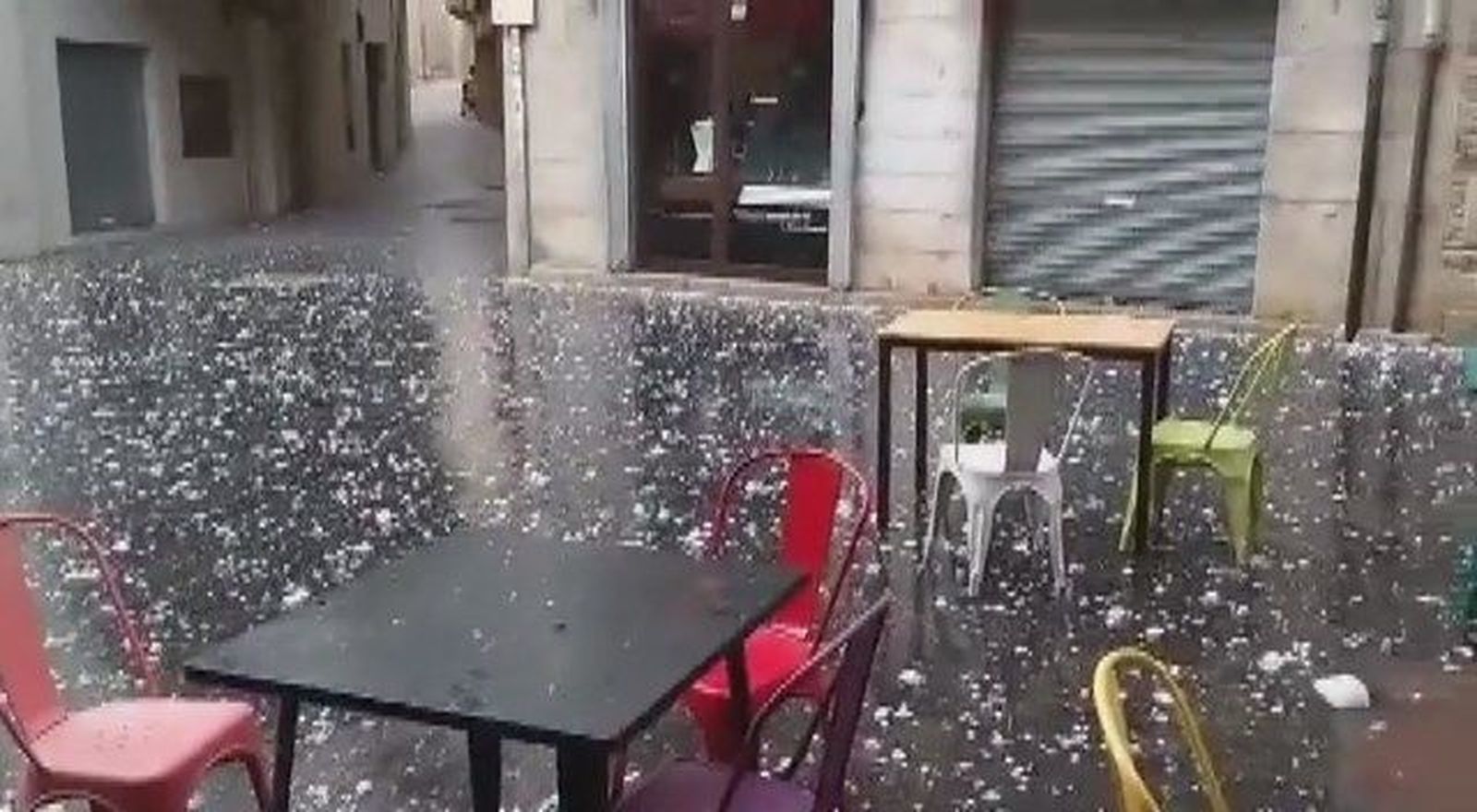 Muere una niña de 20 meses en Gerona por las heridas causadas por una granizada