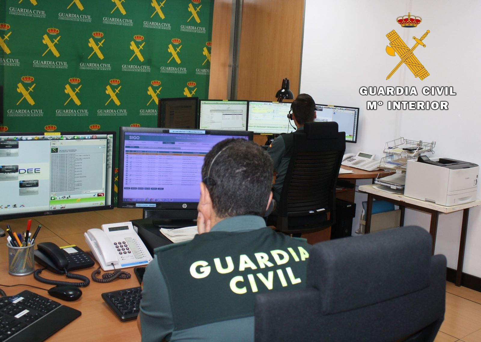Agentes de la Guardia Civil