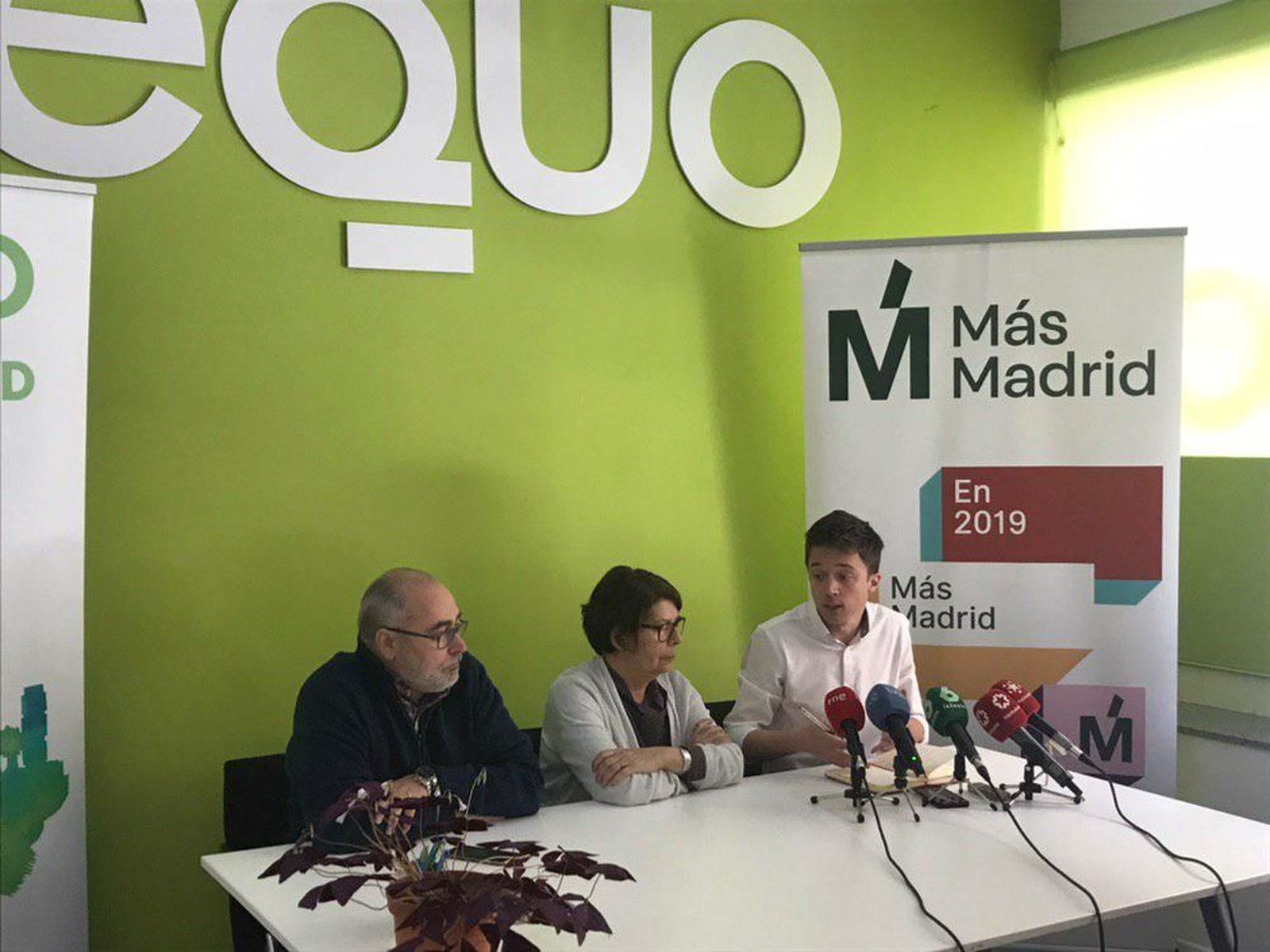 Más Madrid y Equo se unen para las elecciones de mayo sin cerrar la puerta a Podemos
