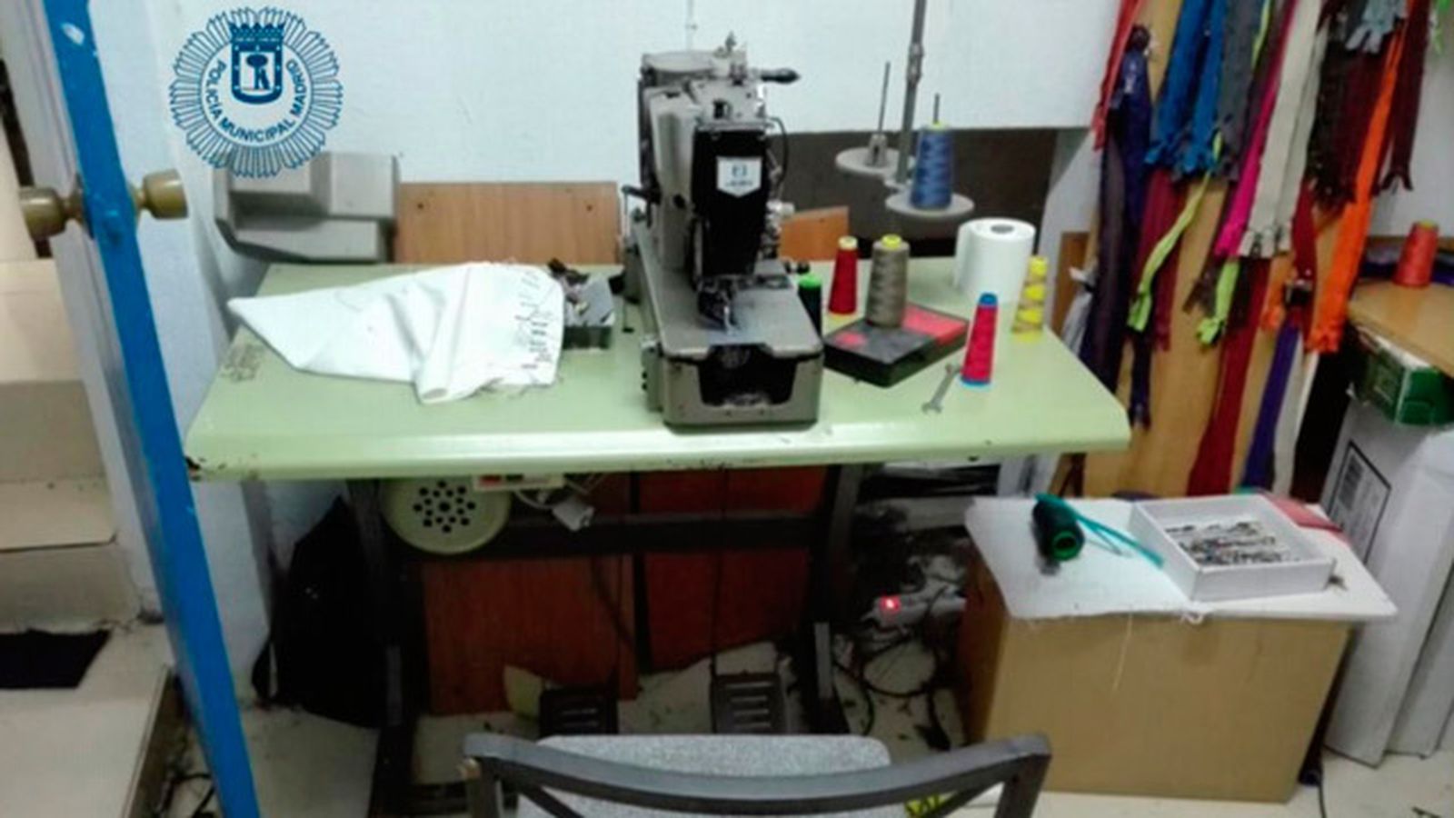 Taller de costural ilegal